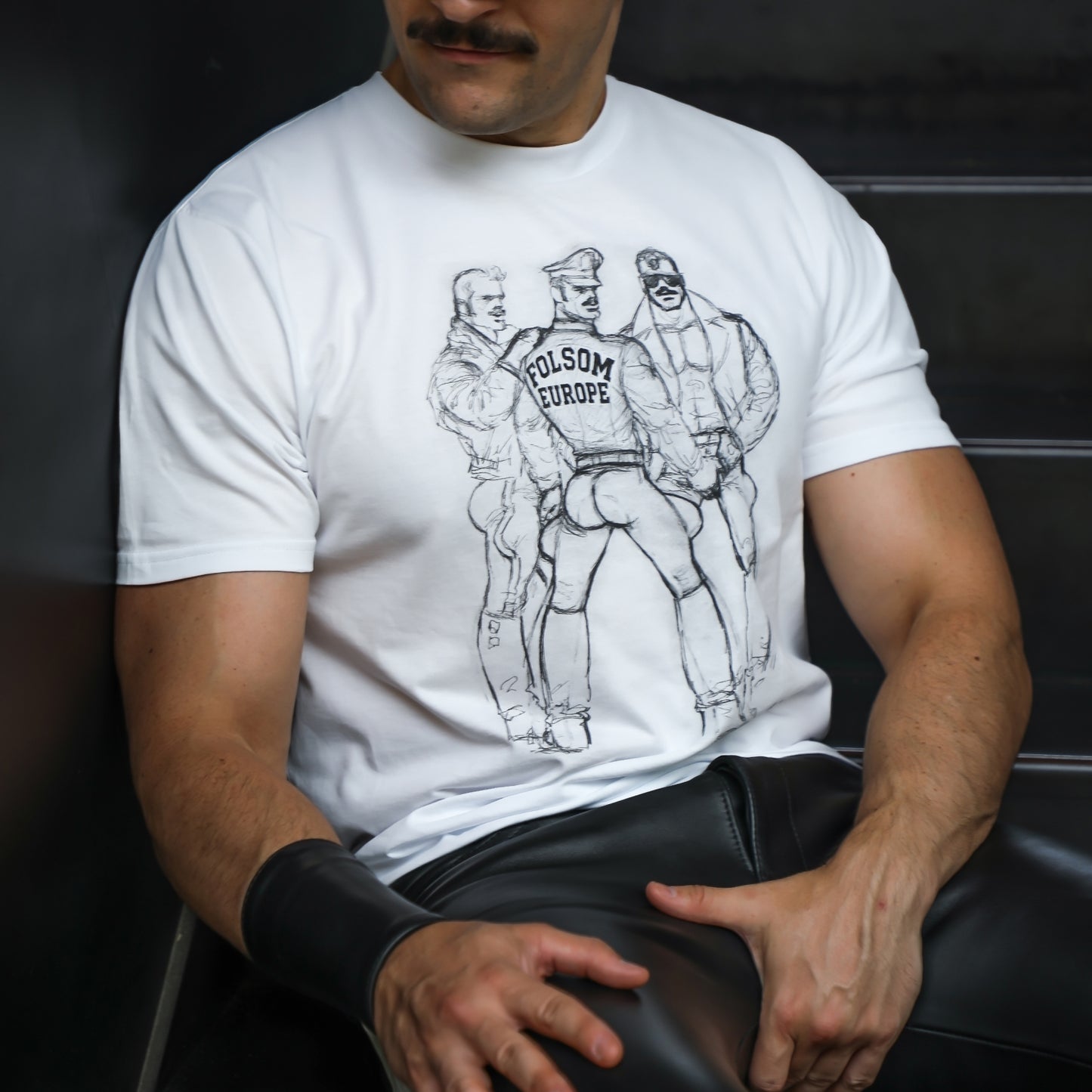 Tom of Finland x Folsom Europe – Berlin Sketch Limited Edition Tee