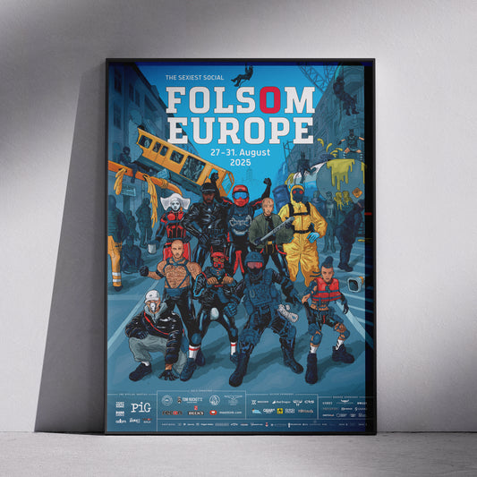 Folsom Europe 2025 (A3 Print)