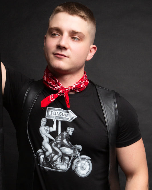 Tom of Finland x Folsom Europe – 2026 Limited Edition Black T-Shirt