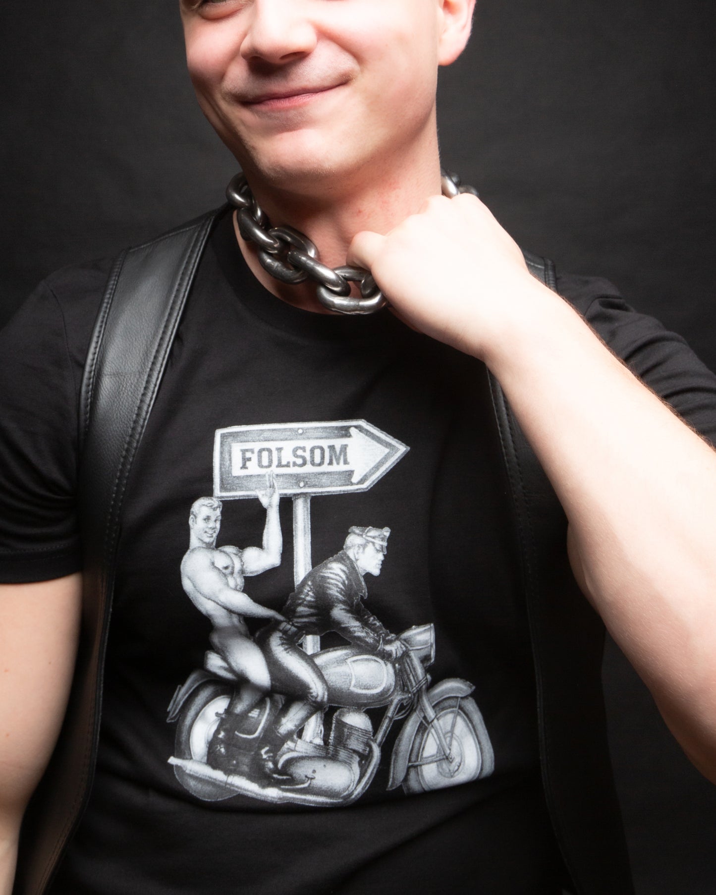 Tom of Finland x Folsom Europe – 2026 Limited Edition Black T-Shirt
