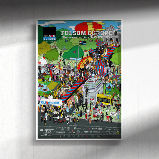 Folsom Europe 2024 (A2 Print)