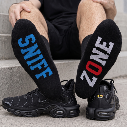 FOLSOM EUROPE X Sk8erboy® SNIFF ZONE Black Socks
